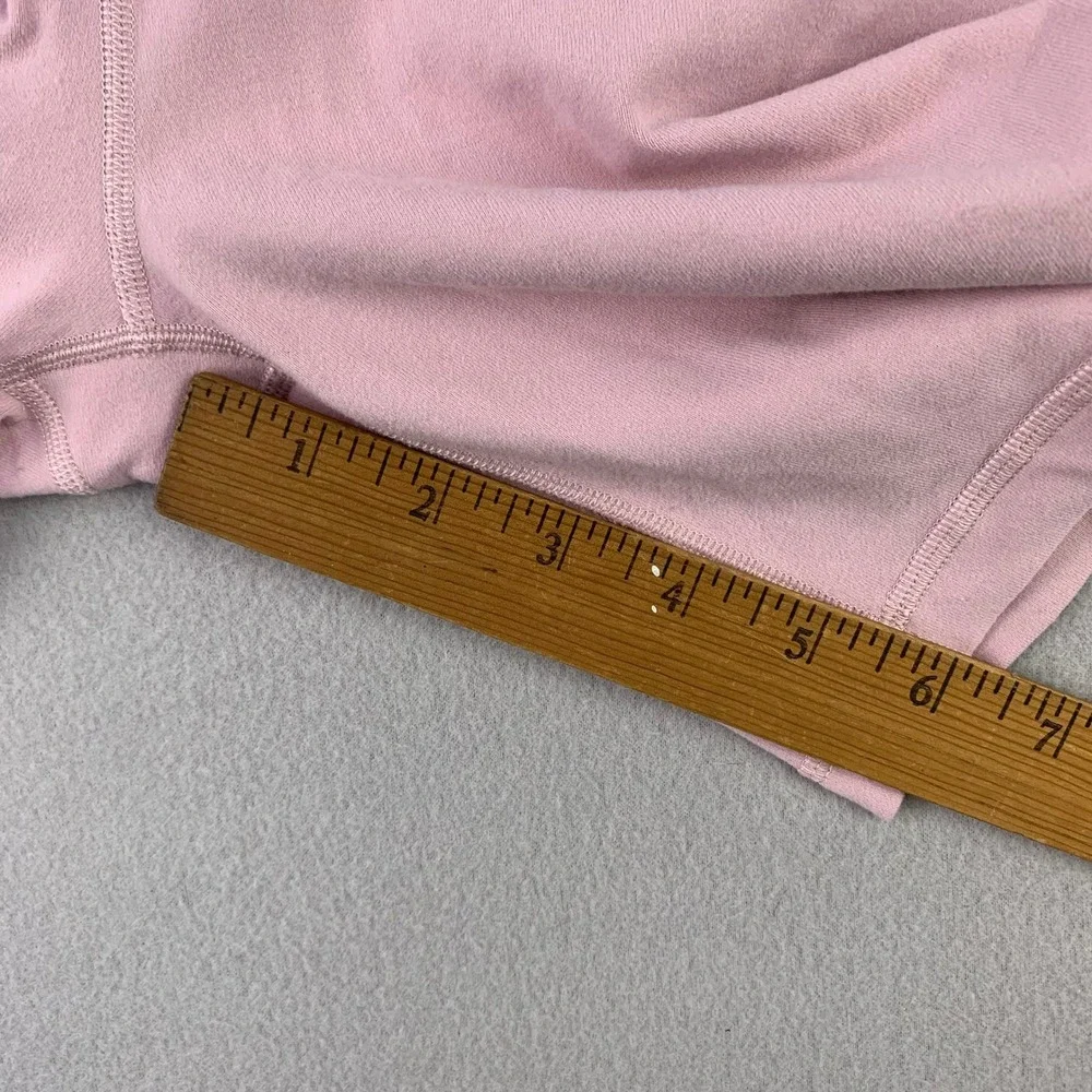 Wilfred Free Aritzia Divinity Romper Women Small Pink Bodysuit Shorts Athletic